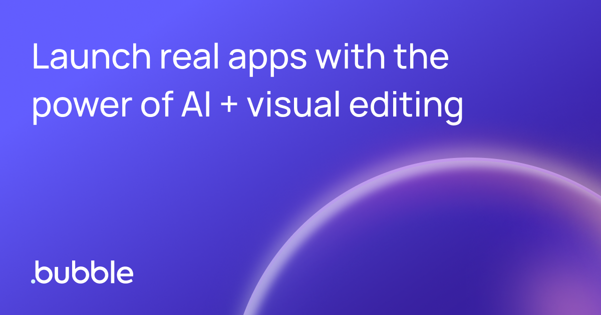Bubble Launches Global Expressions to Sync App Logic Automatically