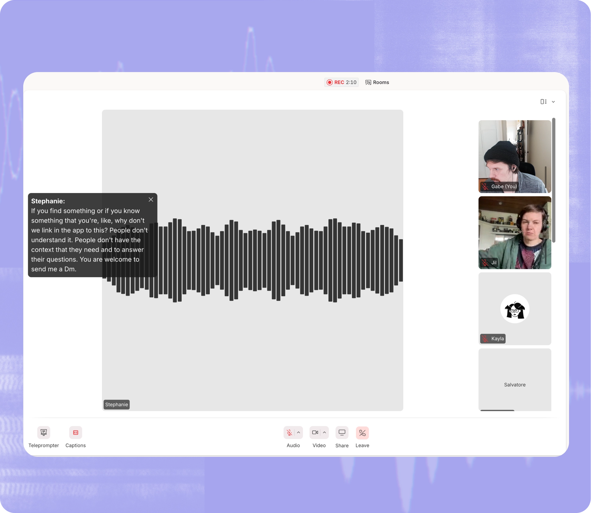 Descript Opens API Beta, Adds Live Captions and Revamped Transitions