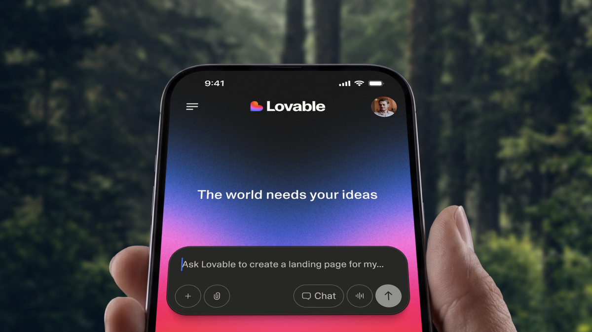 Lovable Launches Mobile Apps for iOS and Android