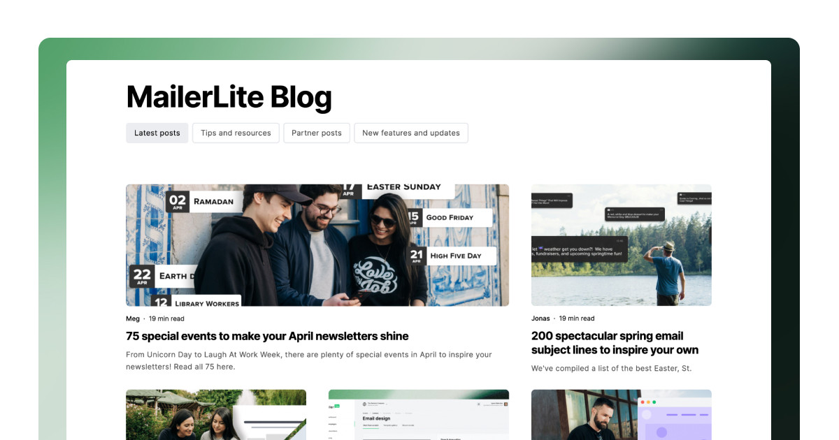 MailerLite Adds Block-Level Template Saving to Speed Up Email Design