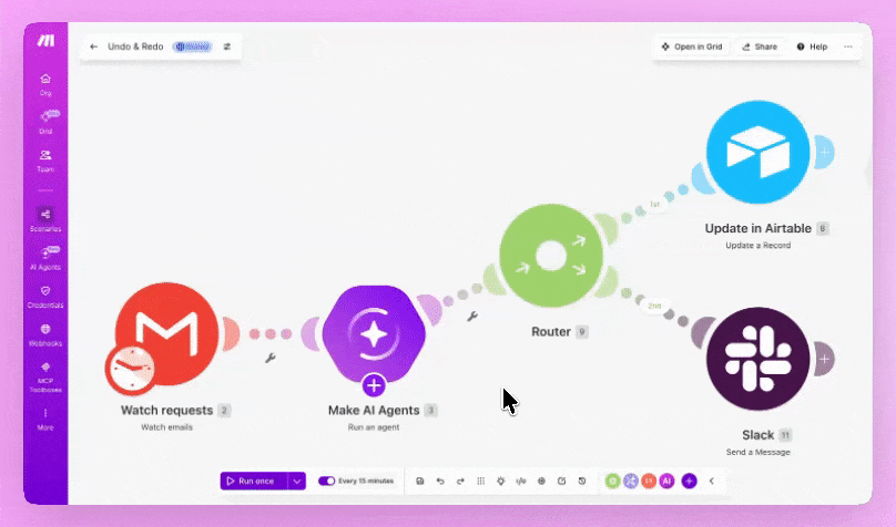 Make Introduces Undo and Redo for Scenario Builder Across All Plans