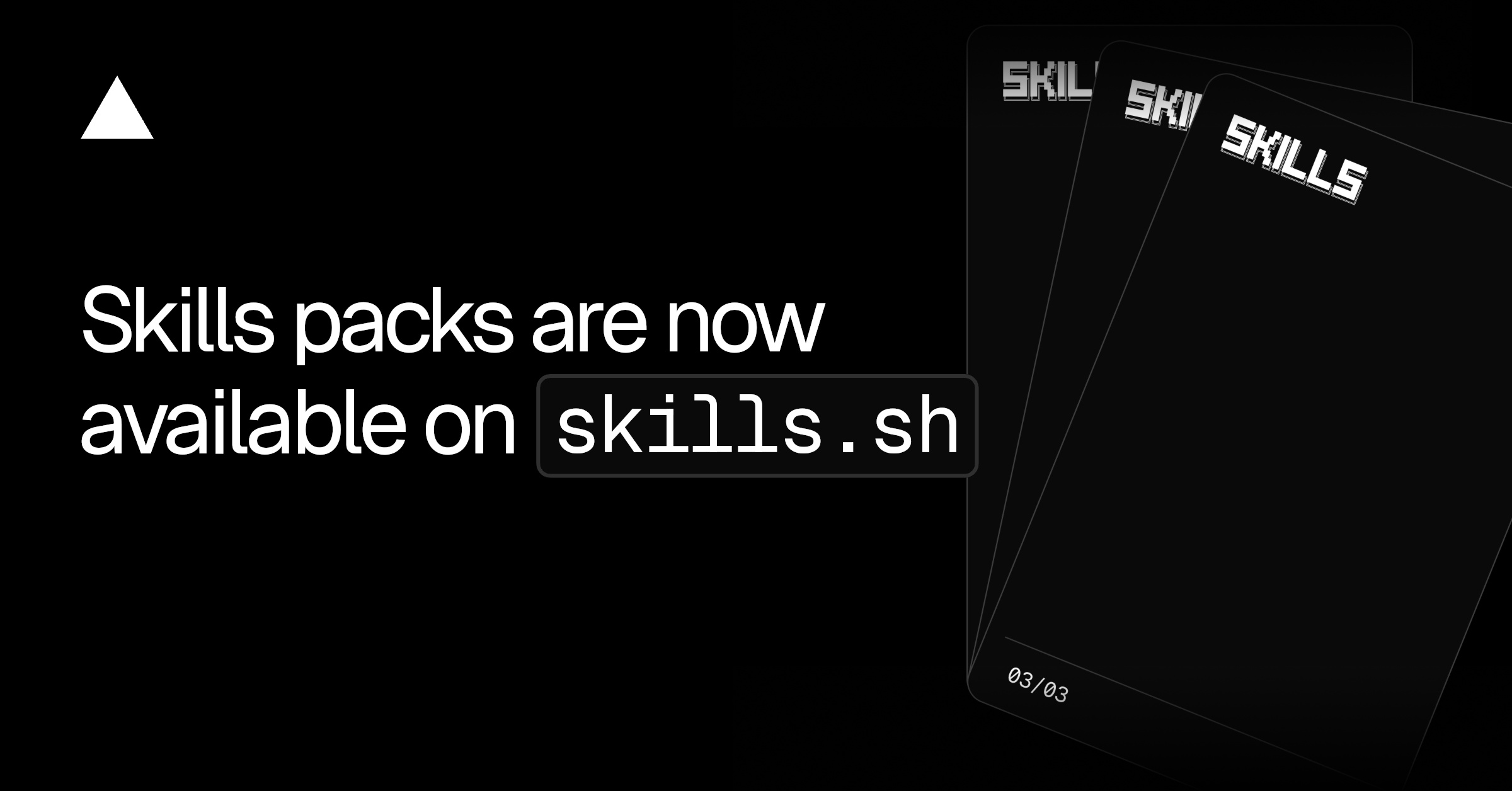 Vercel Skill packs Bundle Agent Capabilities Into Shareable Collections