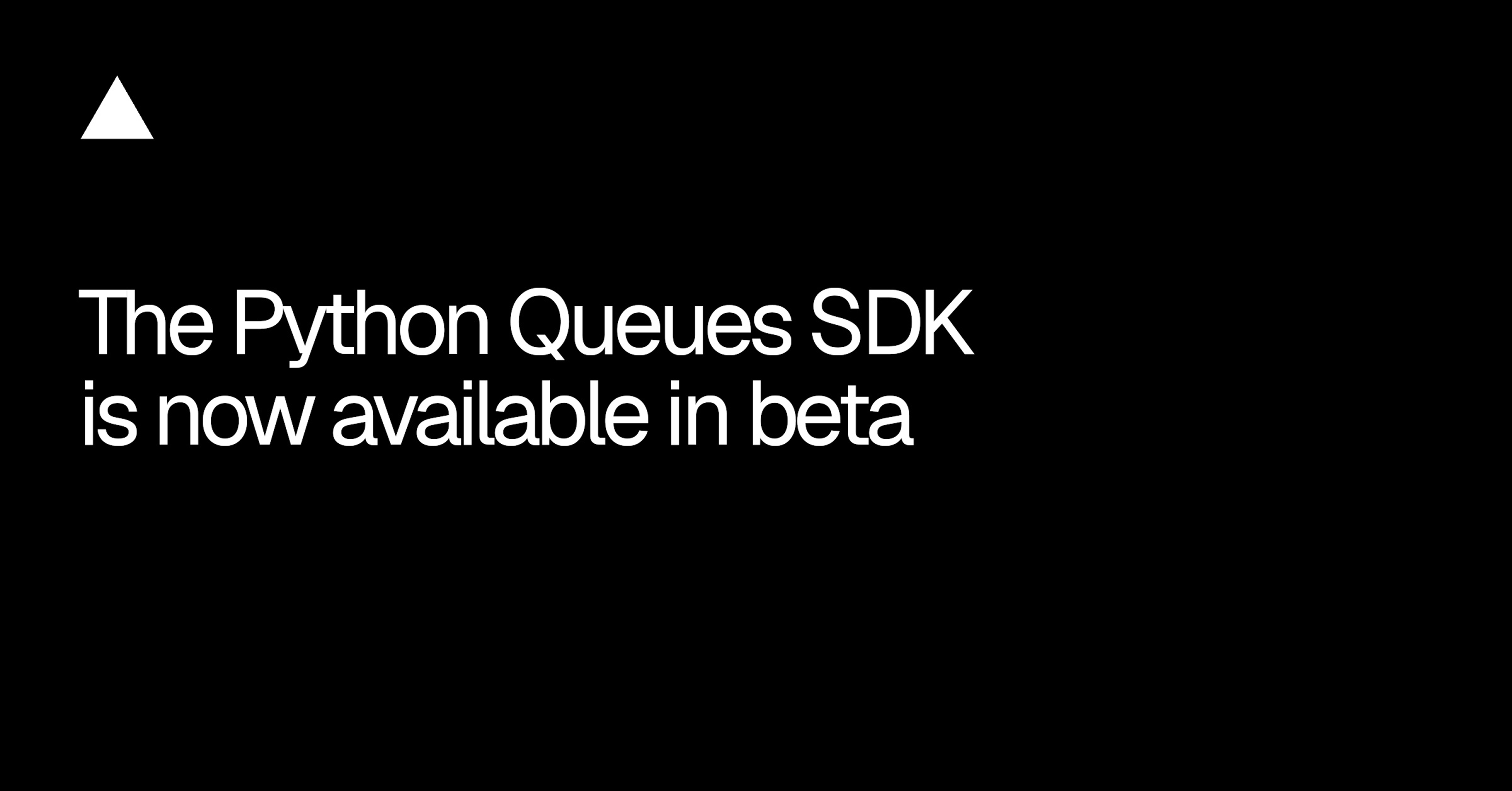 Vercel Python Queues SDK Brings Background Workloads Into Beta