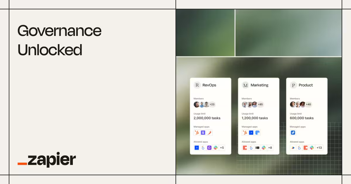 Zapier Introduces Citizen Governance for Enterprise AI Workflows